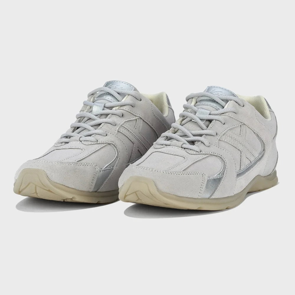 Trendy Grey Suede Sneakers KEDDO 857060-31-05E w 5804
