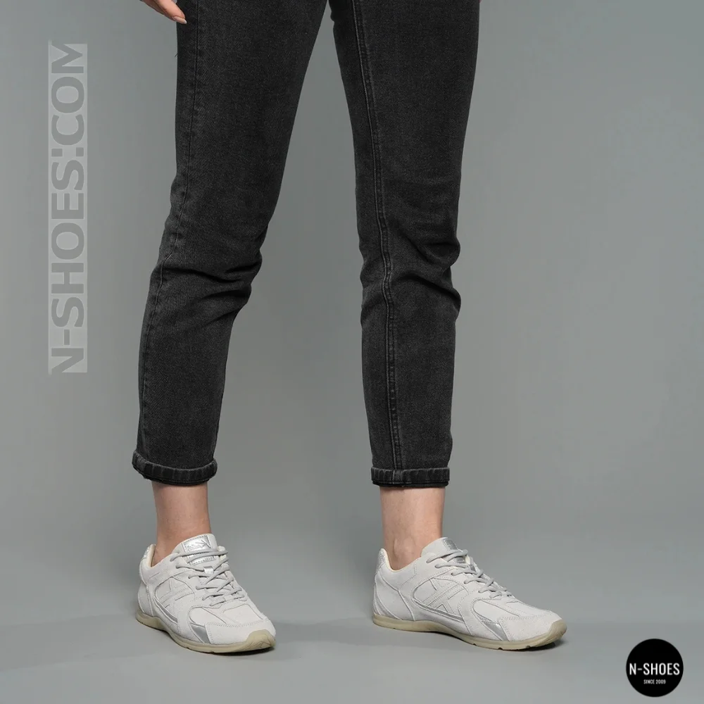 Trendy Grey Suede Sneakers KEDDO 857060-31-05E w 5804