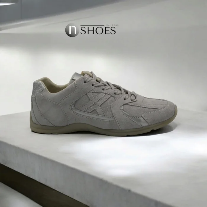 Trendy Grey Suede Sneakers KEDDO 857060-31-05E w 5804