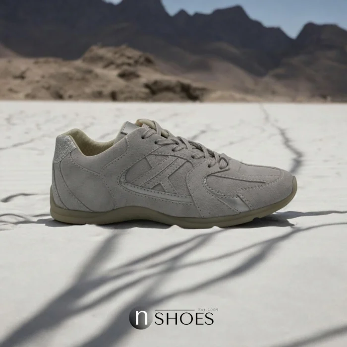 Trendy Grey Suede Sneakers KEDDO 857060-31-05E w 5804