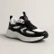 Women's trendy black and white sneakers CROSBY 457159-02-02W 5808 from the Bitan brand in the style of EA7 Emporio Armani