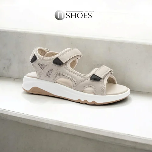 Жіночі повсякденні бежеві босоніжки cандалії CROSBY 457295-05-01W 5809 зчеплення на різних поверхнях у стилі Columbia Trailstorm Hiker 2 Strap