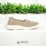 Women's comfortable slip-ons with perforation GRUNBERG 157558 10-03E w model 5811