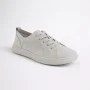 Women's white sneakers with perforation NEOMOOD model 5819