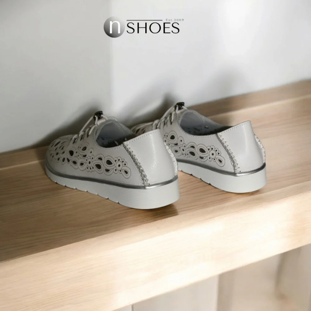 Women's Moccasins with perforation ALLSY model 5836