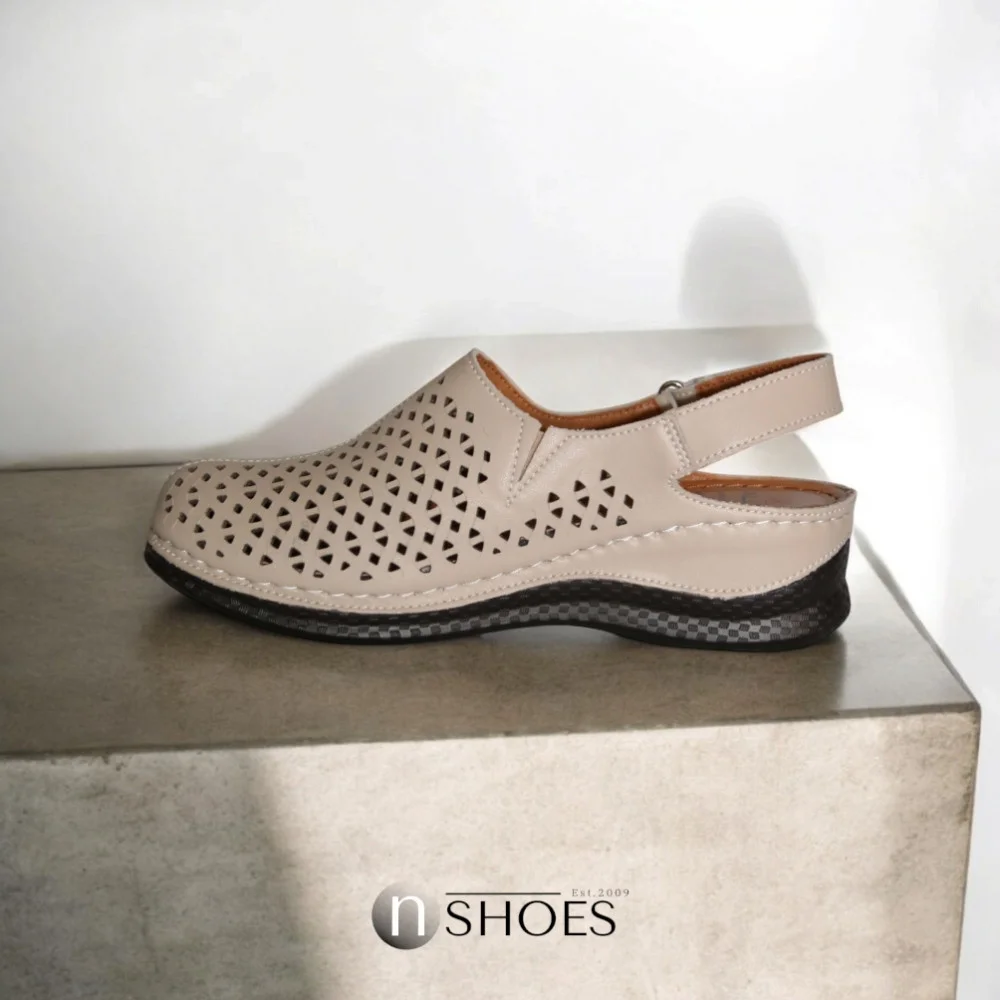 Туфлі жіночі з перфорацією ALLSY Lonza 195154 модель 5837