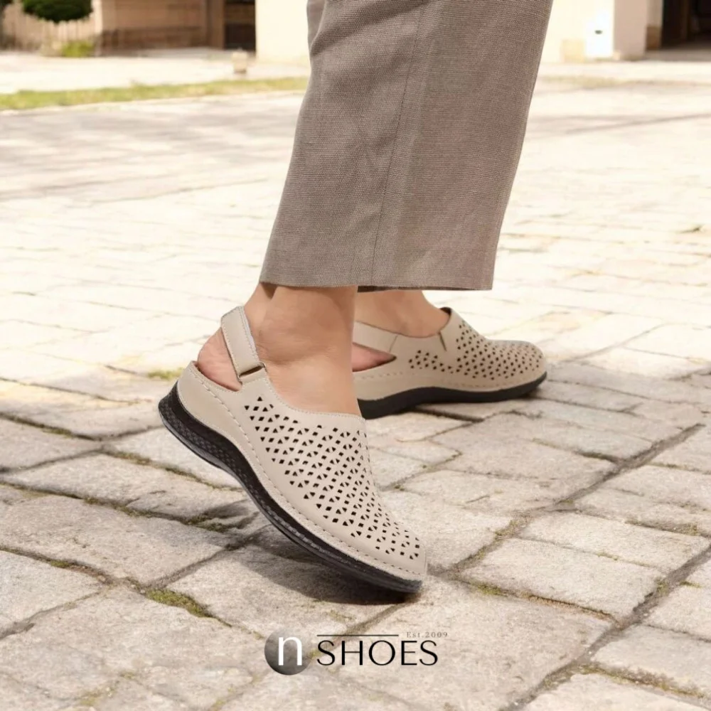 Туфлі жіночі з перфорацією ALLSY Lonza 195154 модель 5837