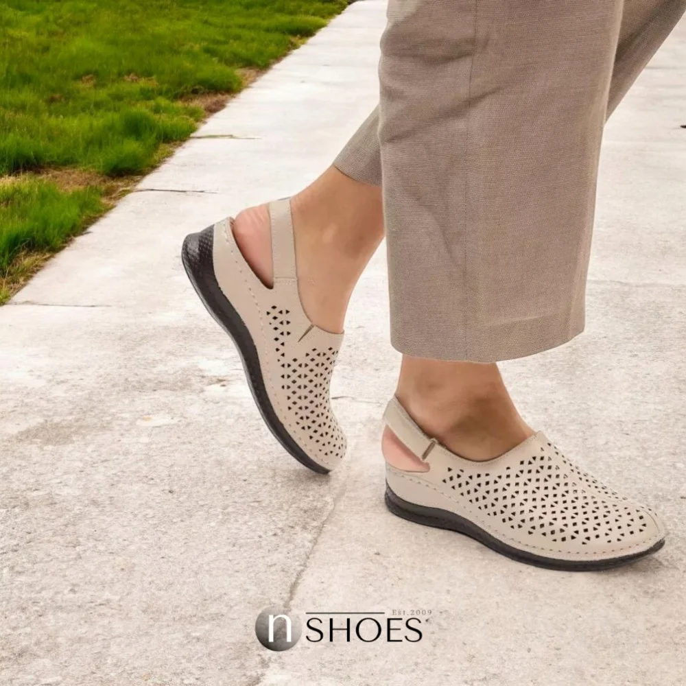 Туфлі жіночі з перфорацією ALLSY Lonza 195154 модель 5837