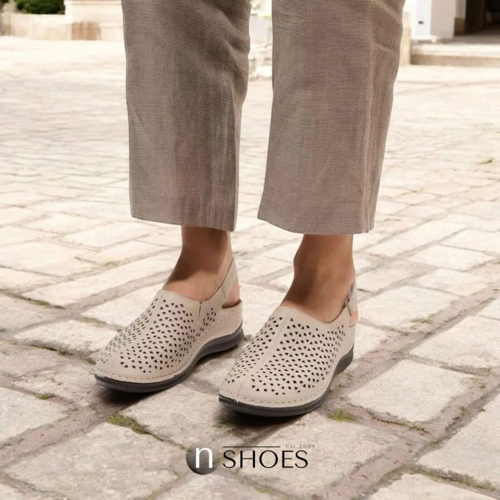 Туфлі жіночі з перфорацією ALLSY Lonza 195154 модель 5837