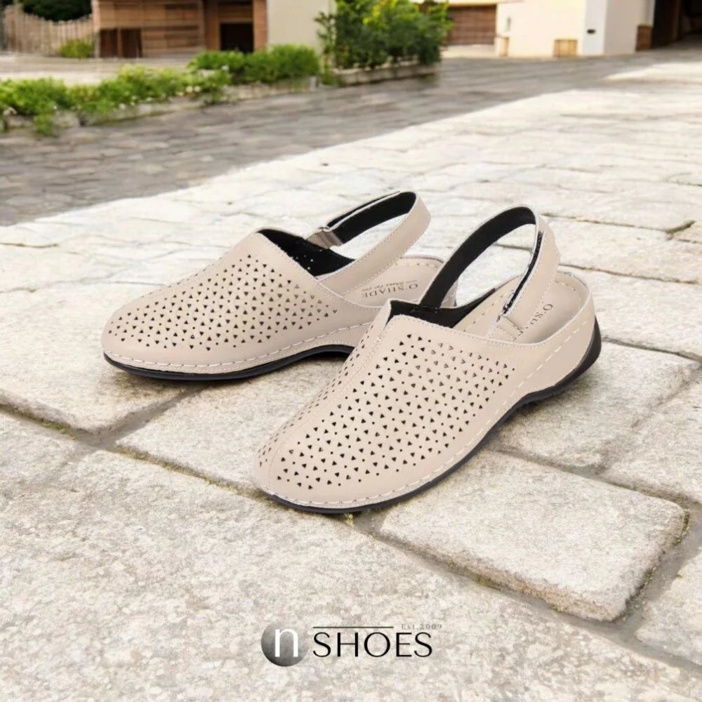 Туфлі жіночі з перфорацією ALLSY Lonza 195154 модель 5837