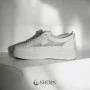 Women's white sneakers ALLSY model 5843