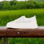 Women's white sneakers ALLSY model 5843