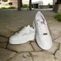 Women's white sneakers ALLSY model 5843