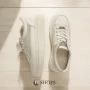 Women's white sneakers ALLSY model 5843