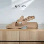Women's beige sandals Fabio Monelli Roxana Beige model 5844