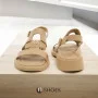 Women's beige sandals Fabio Monelli Roxana Beige model 5844