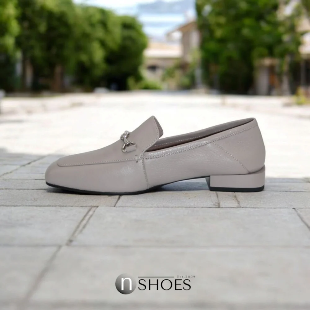 Women's leather loafers Fabio Monelli model 5852