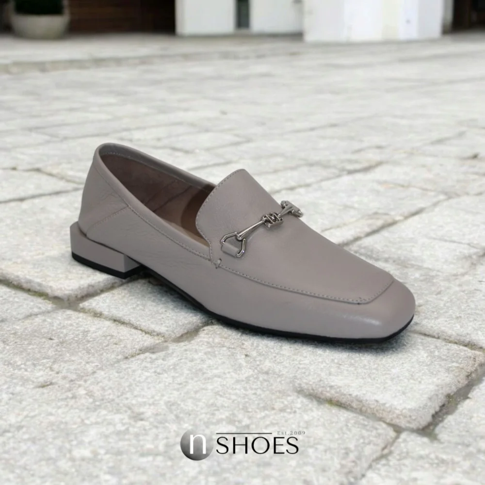 Women's leather loafers Fabio Monelli model 5852