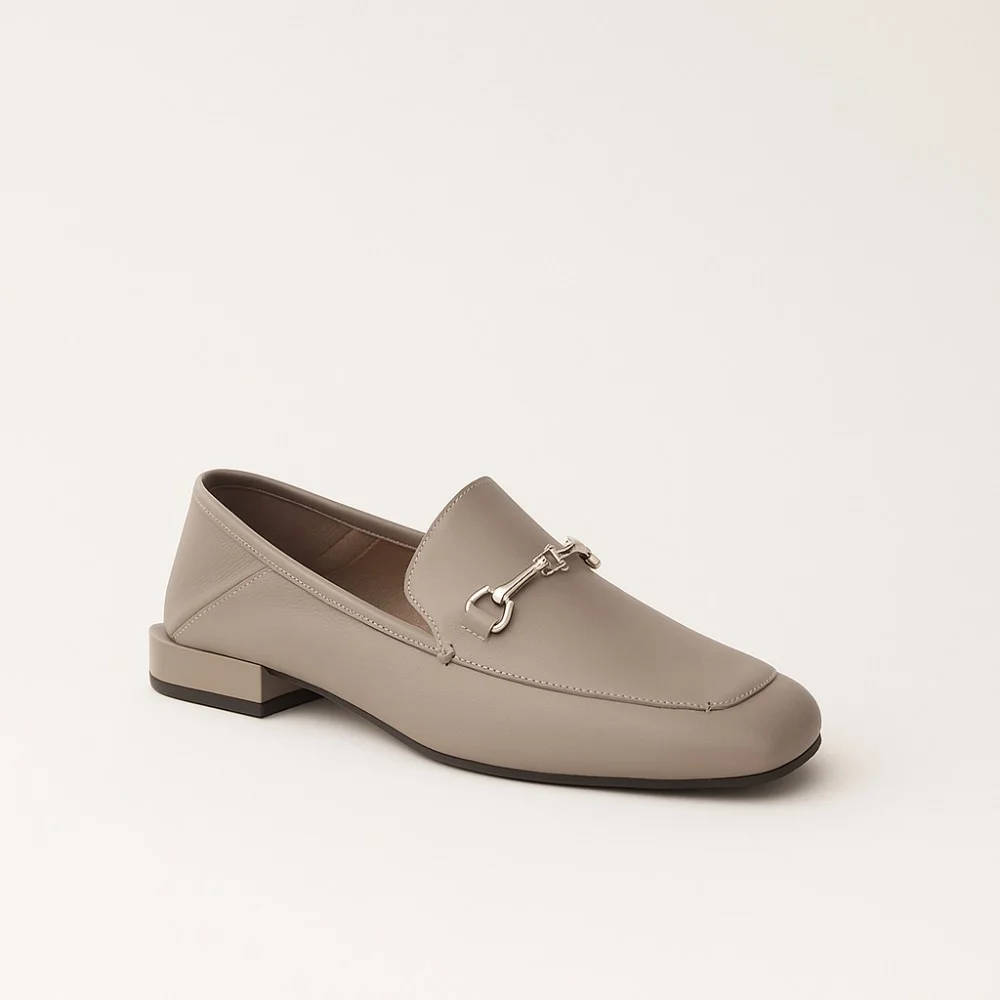 Women's leather loafers Fabio Monelli model 5852