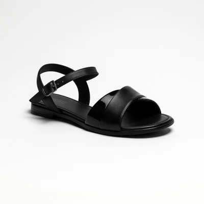 Women's stylish black platform sandals Lasocki ARENA RST-ARENA-76 5857 made of genuine leather from a Polish brand Women's stylish black platform sandals Lasocki ARENA RST-ARENA-76 5857 made of genuine leather from a Polish brand