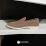 Women's suede loafers Loro Piana Classy Dark Grey model 5863