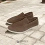 Women's suede loafers Loro Piana Classy Dark Grey model 5863