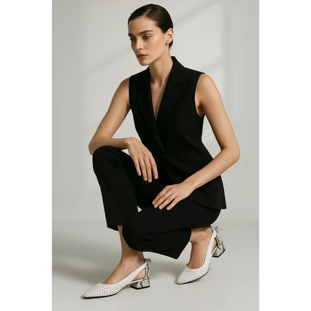 Женские босоножки на маленьком каблуке Lapya Trend (Турция) модель 5865