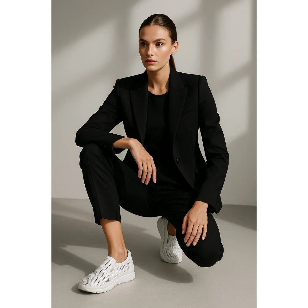 Women's platform slip-ons Anna Lucci model 5878