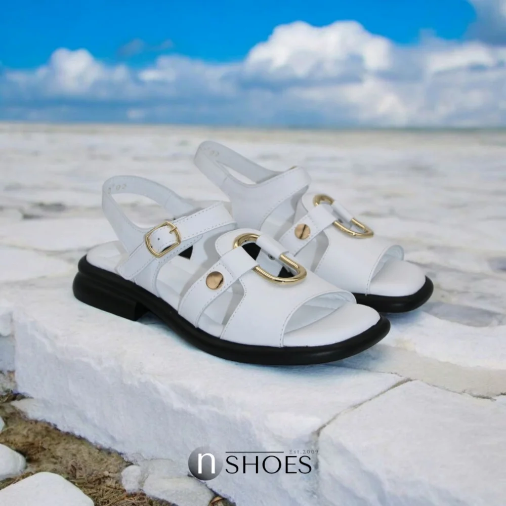 Женские босоножки Lapia Trend (Турция) Beyaz Deri модель 5886