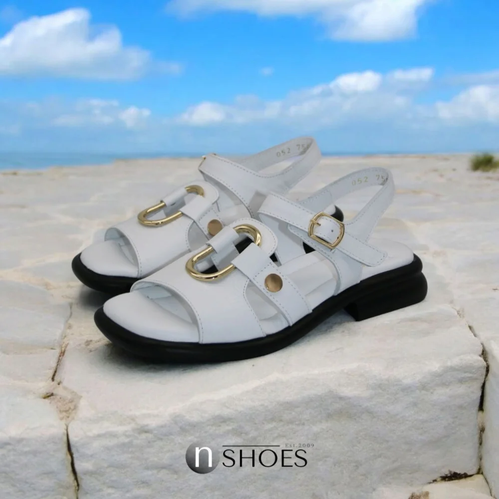 Женские босоножки Lapia Trend (Турция) Beyaz Deri модель 5886