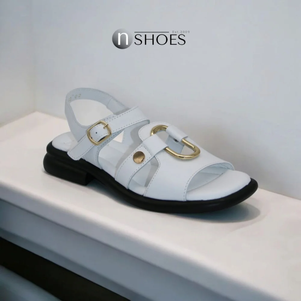 Женские босоножки Lapia Trend (Турция) Beyaz Deri модель 5886