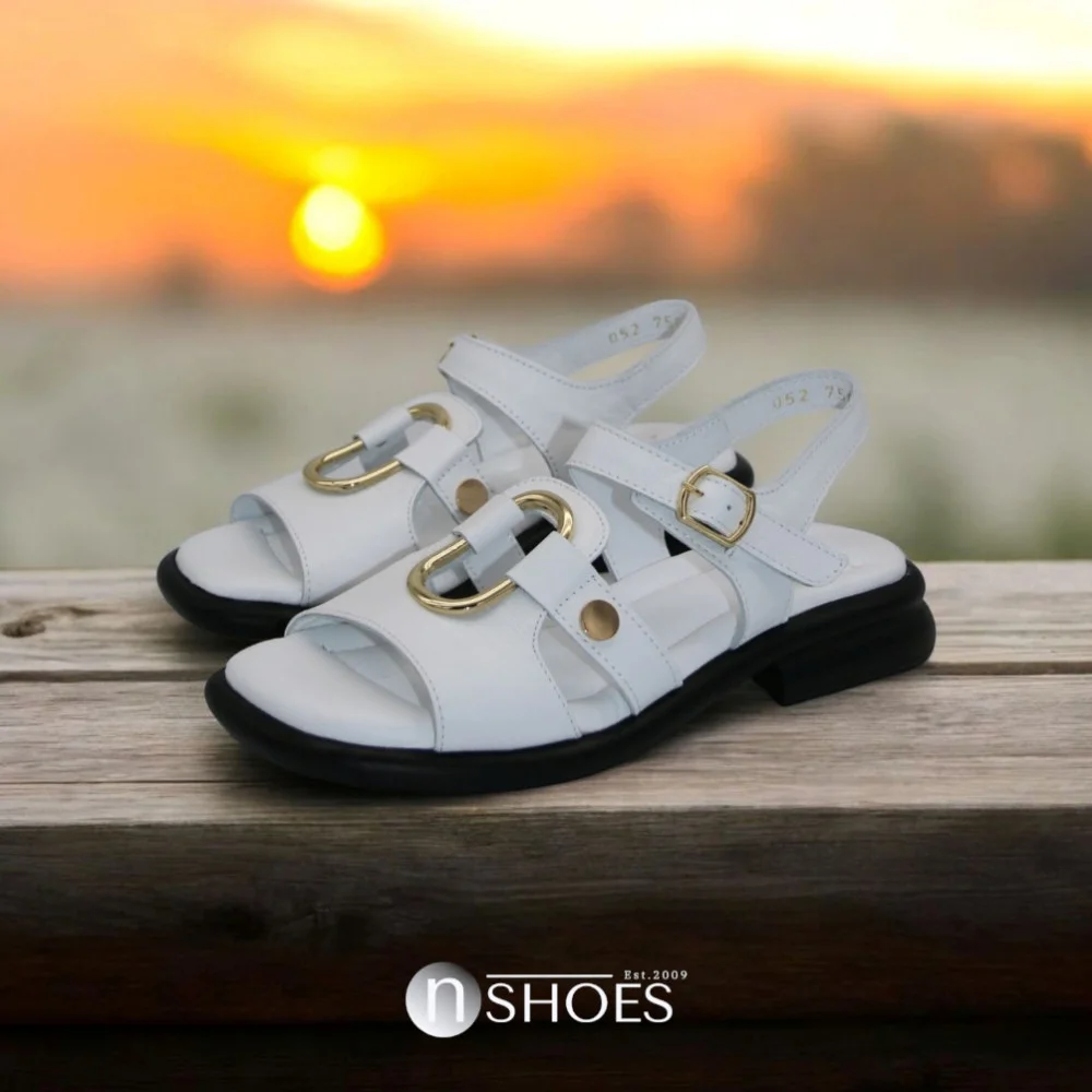 Женские босоножки Lapia Trend (Турция) Beyaz Deri модель 5886