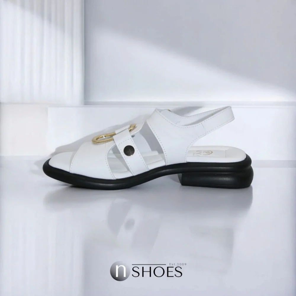 Женские босоножки Lapia Trend (Турция) Beyaz Deri модель 5886