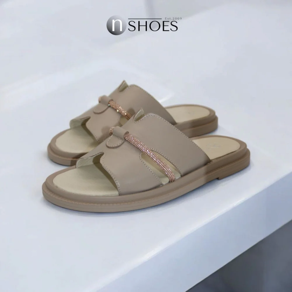 Жіночі шкіряні шльопанці Romax Comfort модель 5905