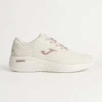 Жіночі світлі кросівки Joma C.Diana 2502 Écru 5910 на танкетці для прогулянок з анатомічною устілкою MEMORY FOAM