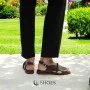Women's brown sandals Lonza Bergen Brown New York model 5911