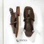 Women's brown sandals Lonza Bergen Brown New York model 5911
