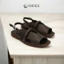 Women's brown sandals Lonza Bergen Brown New York model 5911