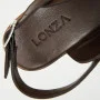 Women's brown sandals Lonza Bergen Brown New York model 5911