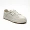 Женские белые кеды ALLSY 197499 199000 23276 wjite beige 2390 5917 на платформе из натуральной кожи