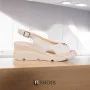 Женские босоножки на танкетке Simen (Польша) модель 5926