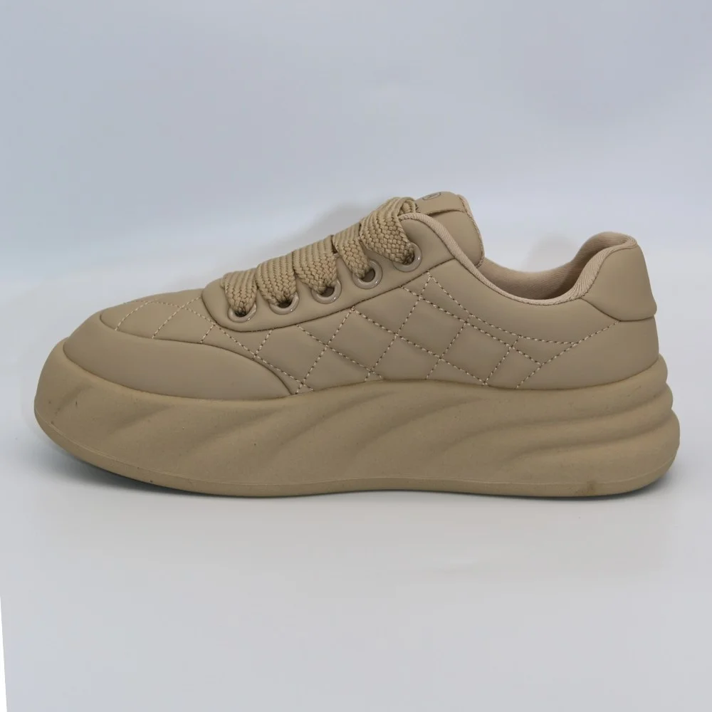 Женские бежевые кроссовки Allsy Lonza модель 5934