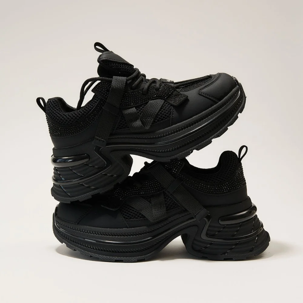 Жіночі кросівки Allsy Lonza black модель 5939