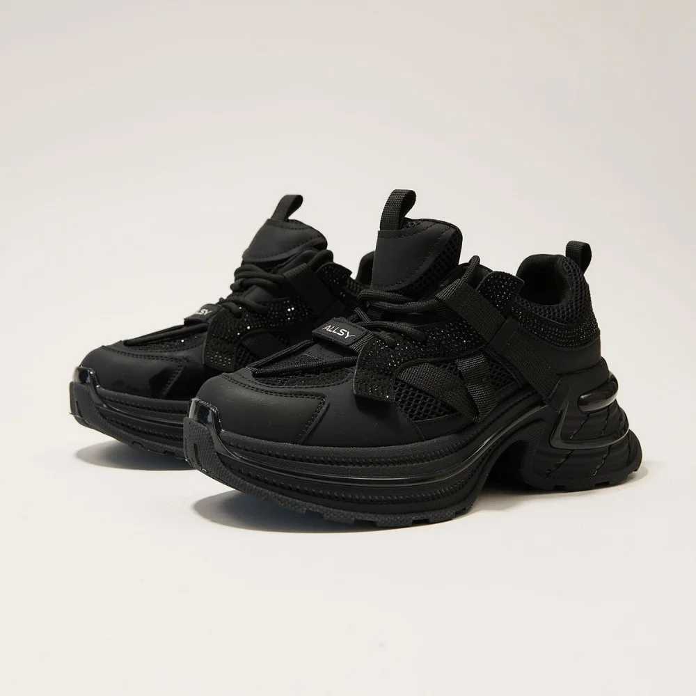 Жіночі кросівки Allsy Lonza black модель 5939