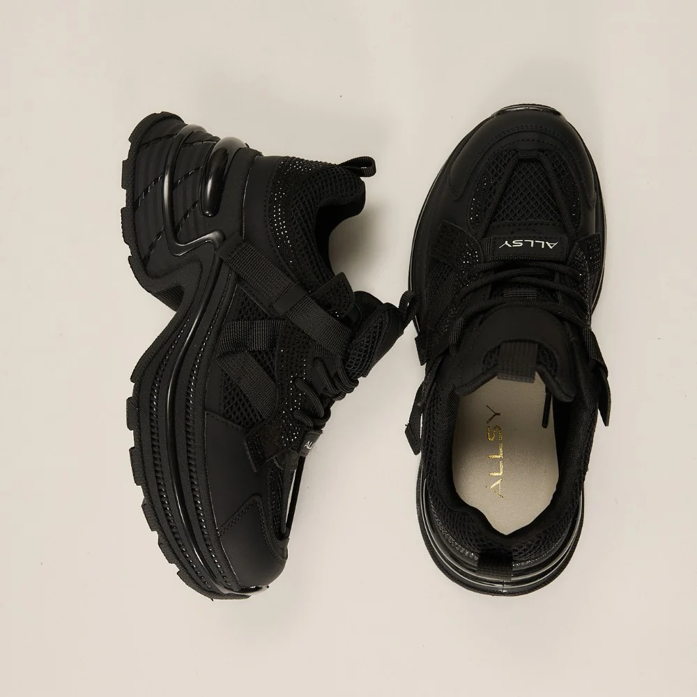 Жіночі кросівки Allsy Lonza black модель 5939