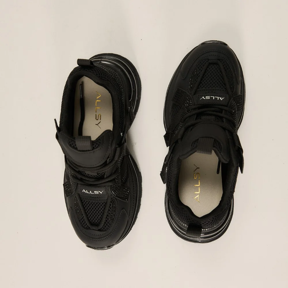 Жіночі кросівки Allsy Lonza black модель 5939