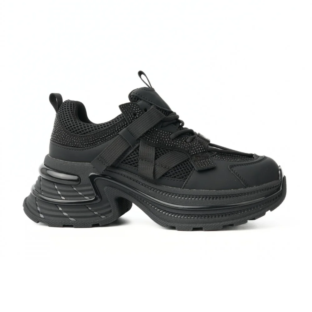 Жіночі кросівки Allsy Lonza black модель 5939