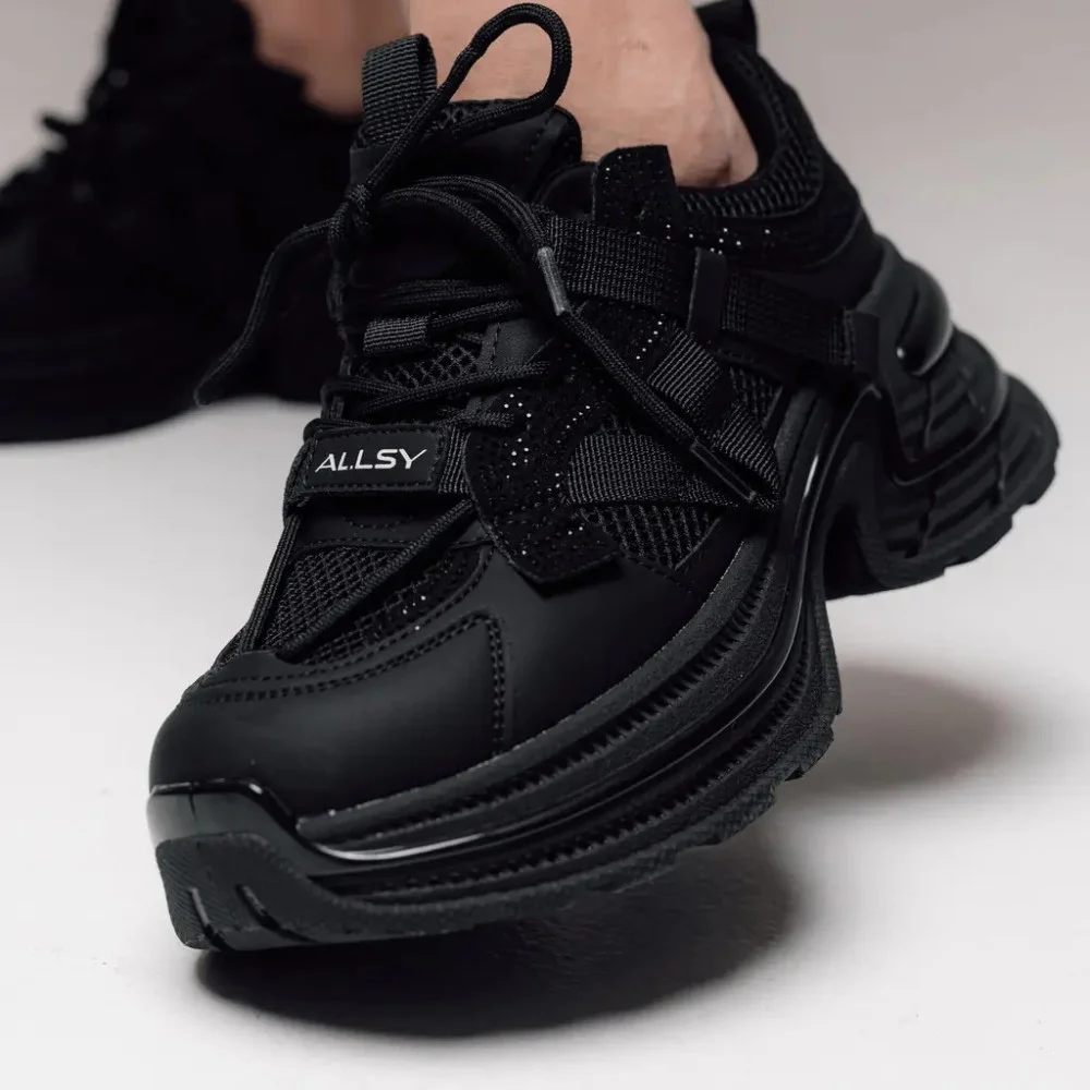 Жіночі кросівки Allsy Lonza black модель 5939