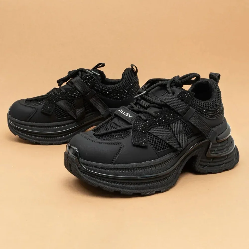 Жіночі кросівки Allsy Lonza black модель 5939