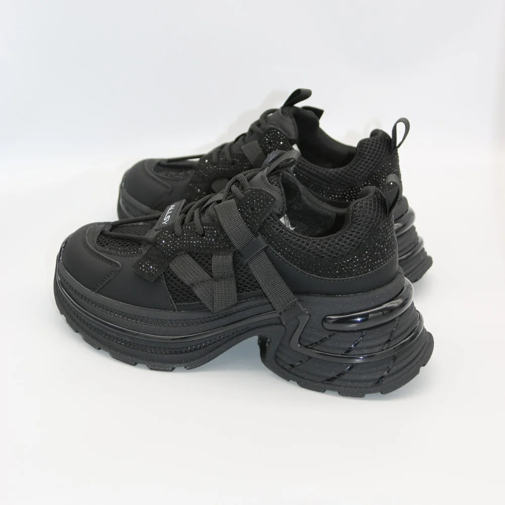 Жіночі кросівки Allsy Lonza black модель 5939